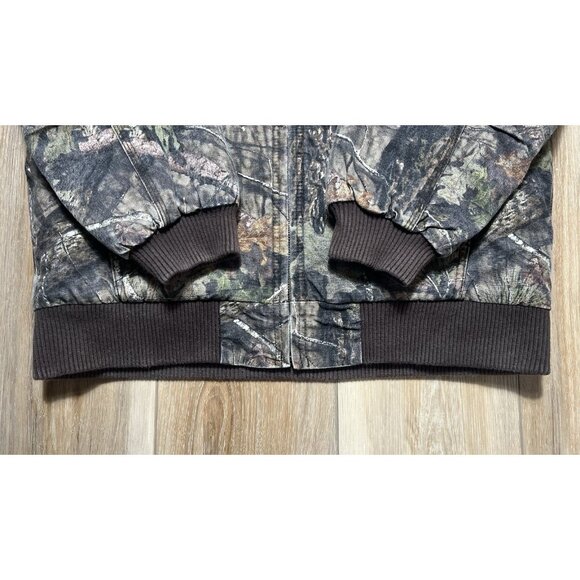 Carhartt Real Tree Camo Quilted Canvas Jacket - Youth Large (14-16) - Picture 2 of 16